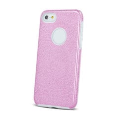 Glitter 3in1 case for iPhone X / iPhone XS pink цена и информация | Чехлы для телефонов | pigu.lt