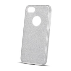 Чехол Glitter 3in1 для iPhone X / iPhone XS, silver цена и информация | Чехлы для телефонов | pigu.lt