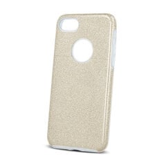 Glitter 3in1 case for iPhone X / iPhone XS gold цена и информация | Чехлы для телефонов | pigu.lt