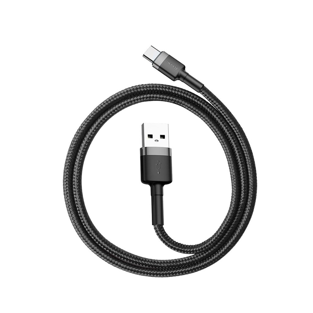 Baseus Durable Nylon Braided Wire, USB - C, 0,5 m kaina ir informacija | Laidai telefonams | pigu.lt