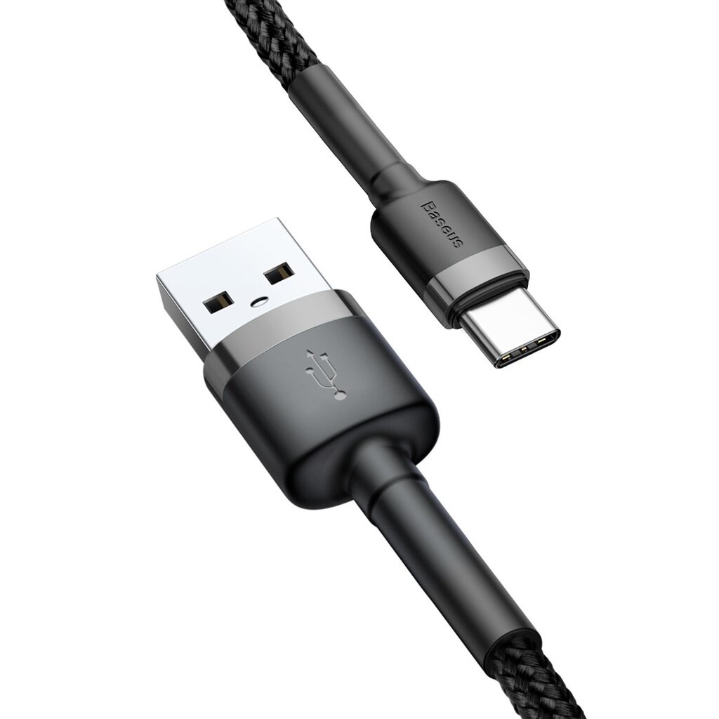 Baseus Durable Nylon Braided Wire, USB - C, 0,5 m kaina ir informacija | Laidai telefonams | pigu.lt