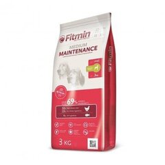 Fitmin Medium Maintenance sausas maistas suaugusiems šunims, 3 kg kaina ir informacija | FITMIN Gyvūnų prekės | pigu.lt