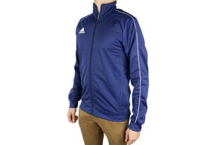 Džemperis vyrams Adidas Core 18 PES JKT M CV3563, mėlynas kaina ir informacija | Adidas Vyriški drаbužiai | pigu.lt