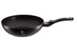 Berlinger Haus keptuvė Marble Coating Wok, 28 cm цена и информация | Keptuvės | pigu.lt