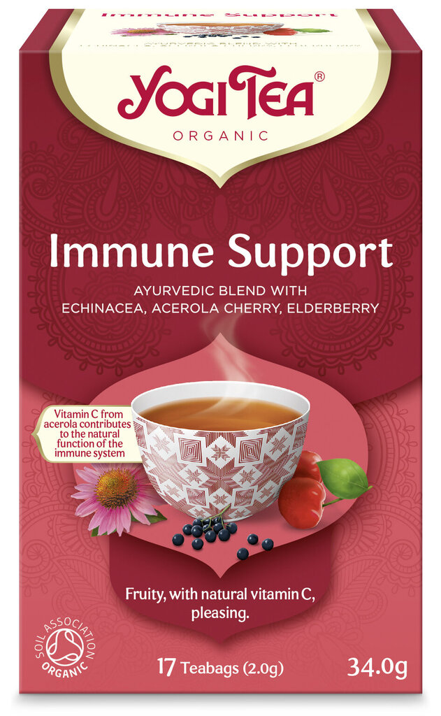 Ajurvedinė YogiTea® Immune Support, 30.6 g kaina ir informacija | Arbata | pigu.lt