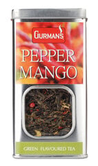 Gurman's Pepper Mango, ароматный зелёный чай, 70 г цена и информация | Чай | pigu.lt
