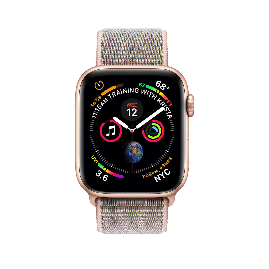 Apple Watch S4, GPS, 44 mm, Auksinė kaina ir informacija | Išmanieji laikrodžiai (smartwatch) | pigu.lt