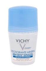 Шариковый дезодорант для женщин Vichy Mineral Roll 50 мл цена и информация | Дезодоранты | pigu.lt