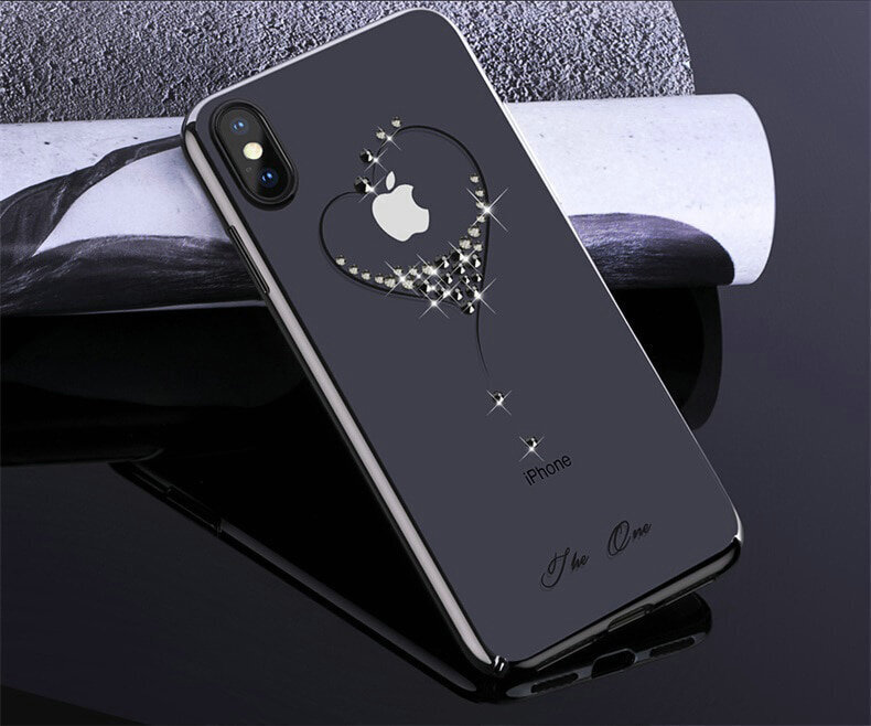 Kingxbar, skirtas Phone XS Max, juodas kaina ir informacija | Telefono dėklai | pigu.lt