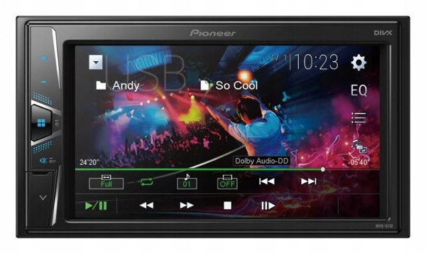 Pioneer MVH-G210BT kaina ir informacija | Automagnetolos, multimedija | pigu.lt