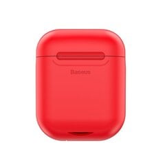 Apple Airpods dėklas Baseus (WIAPPOD-09), raudonas kaina ir informacija | Apple Airpods dėklas Baseus (WIAPPOD-09), raudonas | pigu.lt