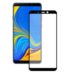 Samsung Galaxy A9 2018 2.5D grūdintas ekrano stiklas KSIX Black kaina ir informacija | Apsauginės plėvelės telefonams | pigu.lt