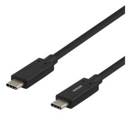 Deltaco USBC-1054M, USB C, 1 м цена и информация | Кабели для телефонов | pigu.lt