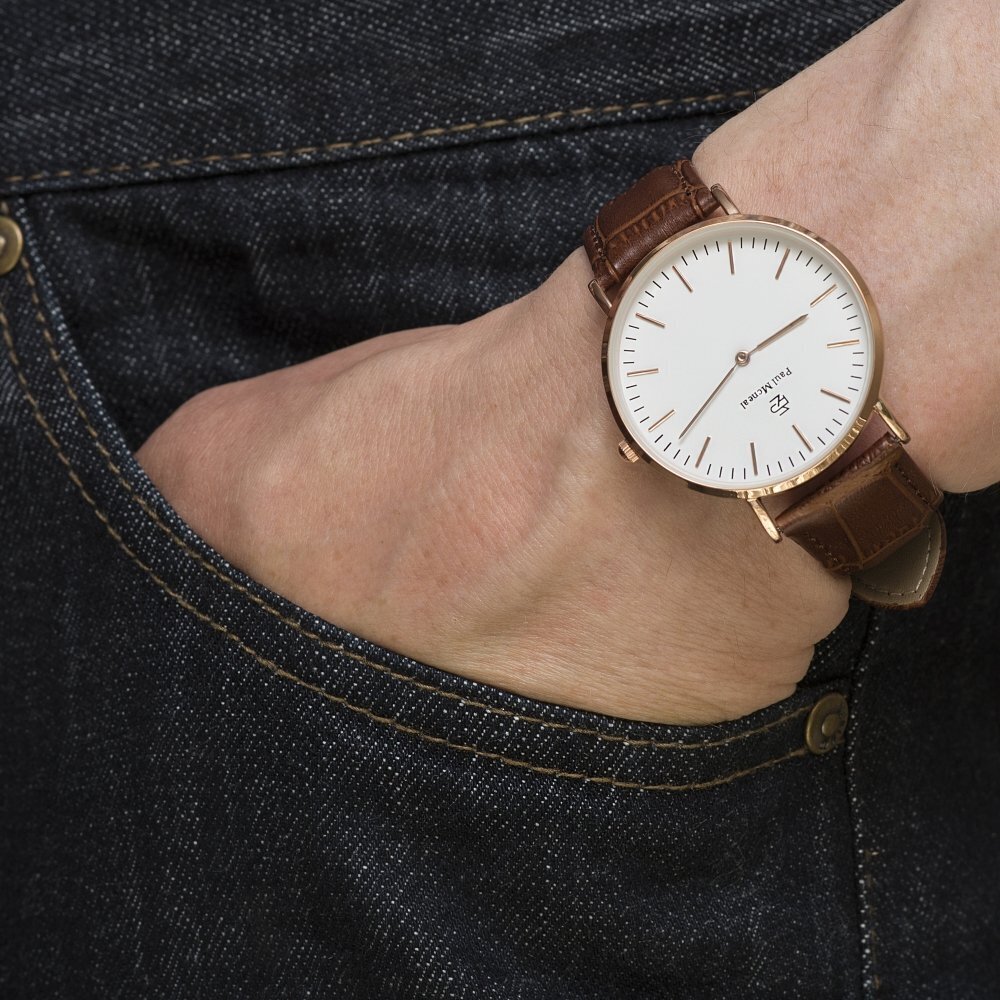 Vyriškas laikrodis Paul McNeal PWR-2400 цена и информация | Vyriški laikrodžiai | pigu.lt