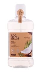 Daugiafunkcinis kokosų skonio burnos skalavimo skystis Ecodenta Cosmos Organic 500 ml kaina ir informacija | Dantų šepetėliai, pastos | pigu.lt
