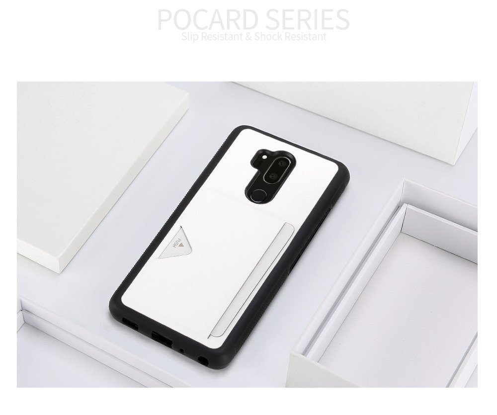 Dux Ducis Pocard Series Premium High Quality and Protect Silicone Case For Apple iPhone XS Max White kaina ir informacija | Telefono dėklai | pigu.lt