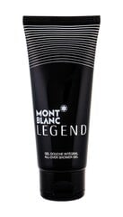 Гель для душа для мужчин Mont Blanc Legend 100 мл цена и информация | Мужская парфюмированная косметика | pigu.lt