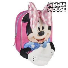 Рюкзак для девочек Cerda Minnie Mouse/Мышка Минни, розовый цена и информация | Школьные рюкзаки, спортивные сумки | pigu.lt