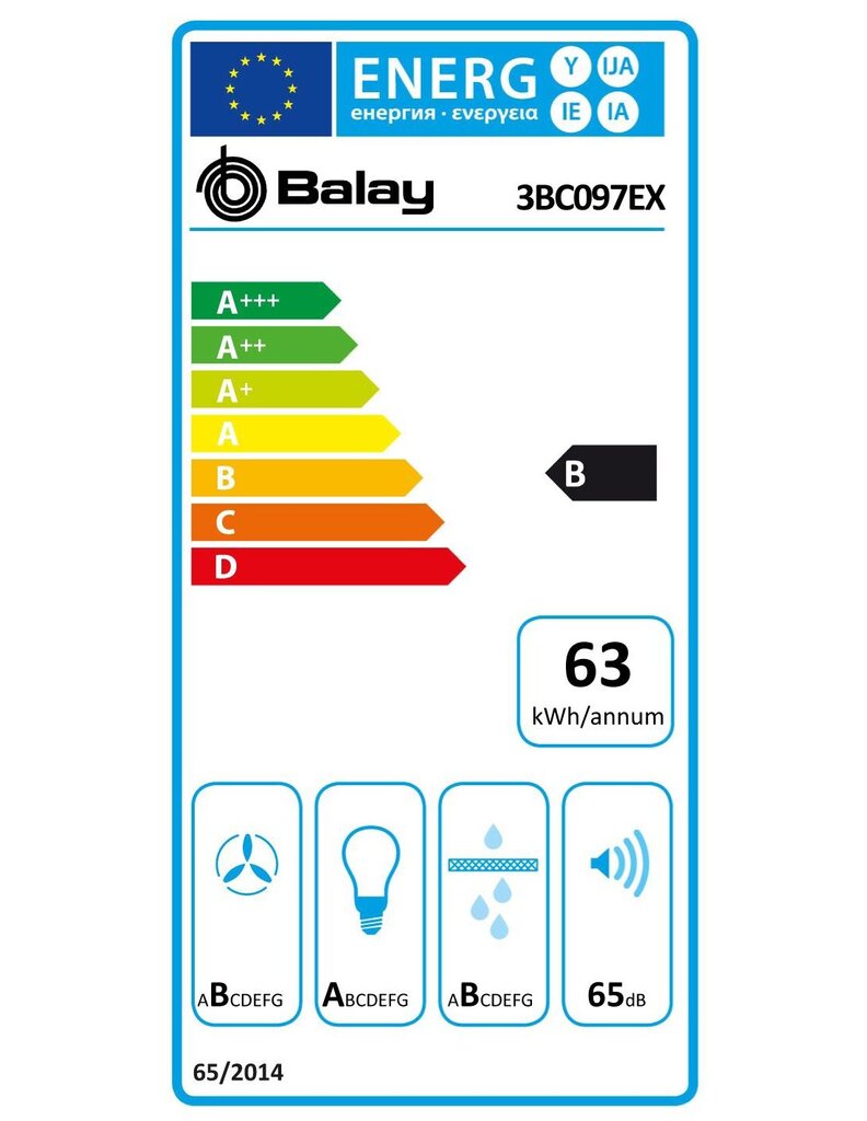 Balay 3BC097EX 720 kaina ir informacija | Gartraukiai | pigu.lt