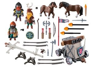 9341 PLAYMOBIL® Knights, Katapulta ir žirgai kaina ir informacija | Konstruktoriai ir kaladėlės | pigu.lt