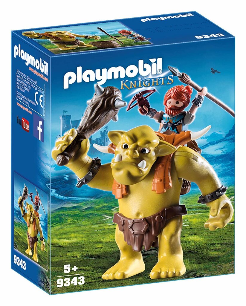 9343 PLAYMOBIL® Knights, Тролль с гномом цена | pigu.lt