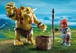 9343 PLAYMOBIL® Knights, Trolis su nykštuku kaina ir informacija | Konstruktoriai ir kaladėlės | pigu.lt