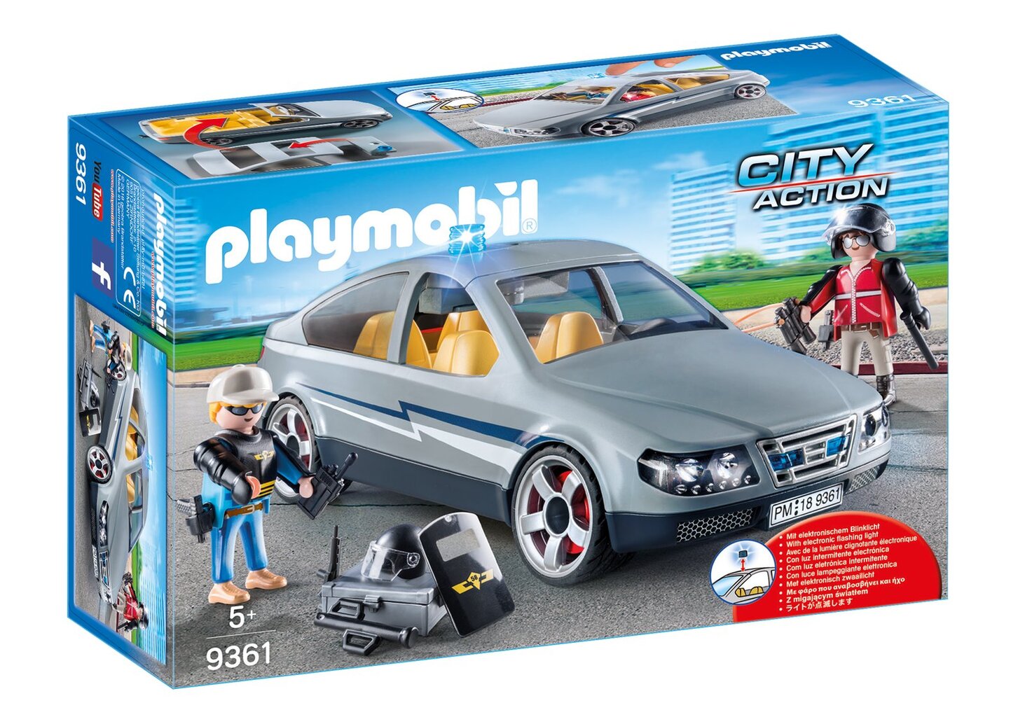 9361 PLAYMOBIL® City Action, Gelbėjimo mašina kaina ir informacija | Konstruktoriai ir kaladėlės | pigu.lt