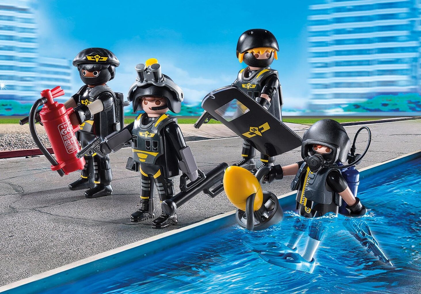 9365 PLAYMOBIL® City Action, Gelbėjimo komanda kaina ir informacija | Konstruktoriai ir kaladėlės | pigu.lt