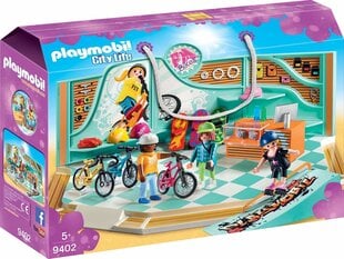 9402 PLAYMOBIL® City Life, Магазин велосипедов и скейтбордов цена и информация | Конструкторы и кубики | pigu.lt