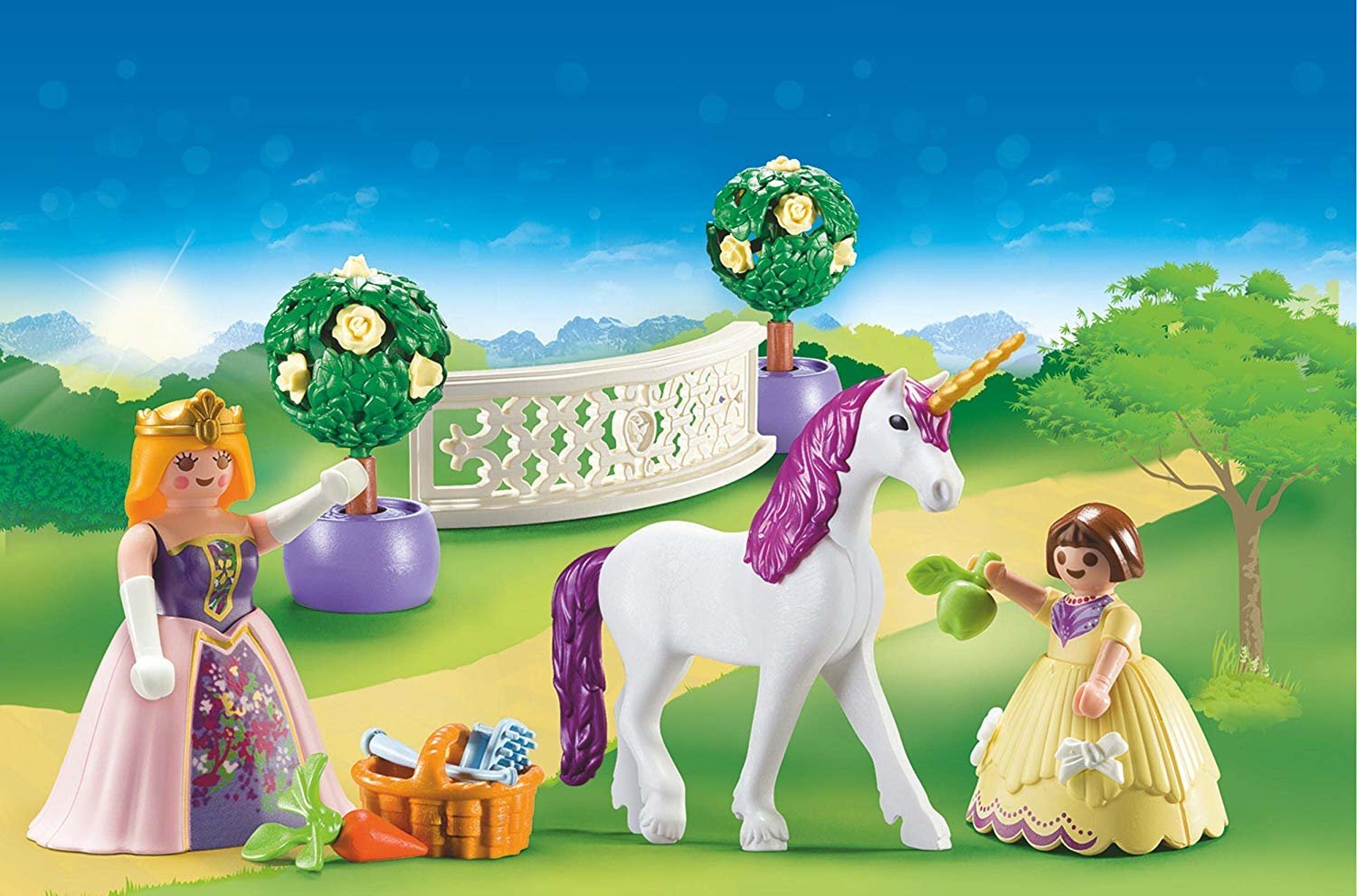 70107 PLAYMOBIL® Carry Case, Princesė su vienaragiu цена и информация | Konstruktoriai ir kaladėlės | pigu.lt