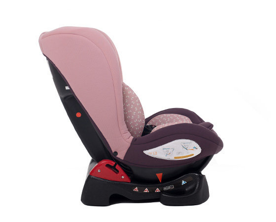 Automobilinė kėdutė Kikkaboo Vintage, 0-18 kg, butterfly dark pink kaina ir informacija | Autokėdutės | pigu.lt