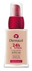 Ilgai išliekantis makiažo pagrindas Dermacol 24h Control Make-Up 30 ml, 70 цена и информация | Пудры, базы под макияж | pigu.lt