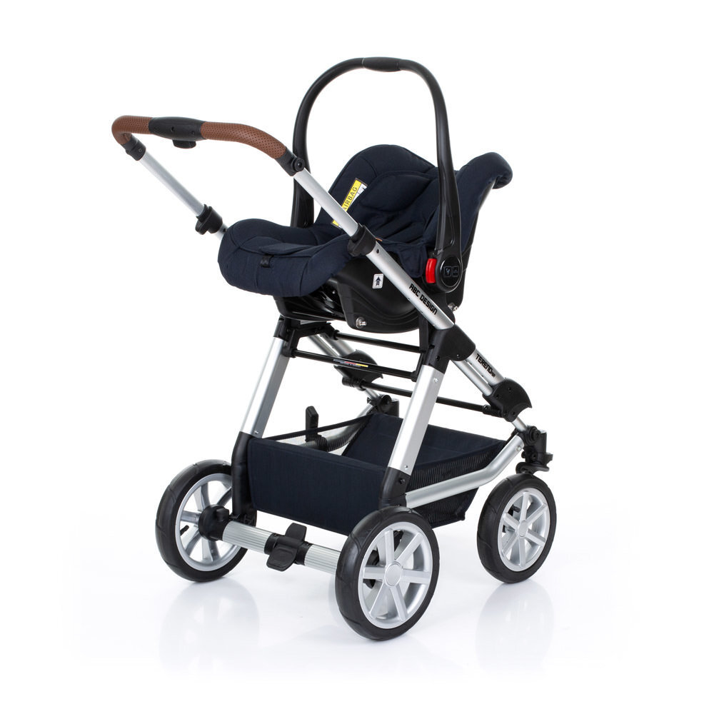 ABC design universalus vežimėlis Tereno Air, shadow kaina ir informacija | Vežimėliai | pigu.lt