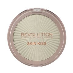 Spindesį suteikianti priemonė Makeup Revolution London Skin Kiss Highlighter 14 g kaina ir informacija | Bronzantai, skaistalai | pigu.lt