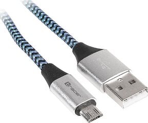 Микро USB Кабель Tracer TRAKBK46263 Micro USB 2.0 AM, 1 м цена и информация | Кабели и провода | pigu.lt