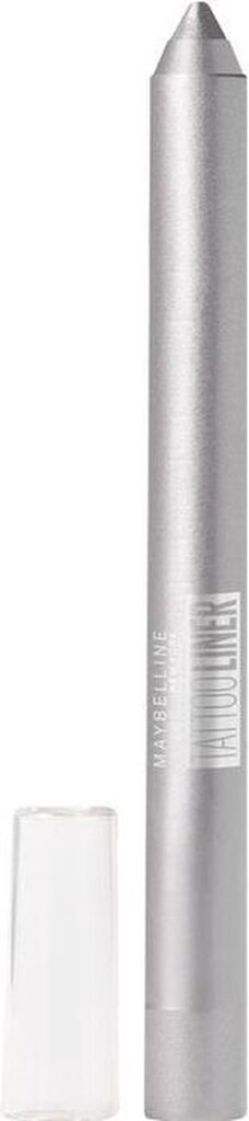 Gelinis akių kontūro pieštukas Maybelline Tattoo, 961 Spargling Silver, 6 g цена и информация | Akių šešėliai, pieštukai, blakstienų tušai, serumai | pigu.lt