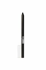 Gelinis akių kontūro pieštukas Maybelline Tattoo, 900 Deep Onyx Black, 6 g, 20 cm kaina ir informacija | Akių šešėliai, pieštukai, blakstienų tušai, serumai | pigu.lt