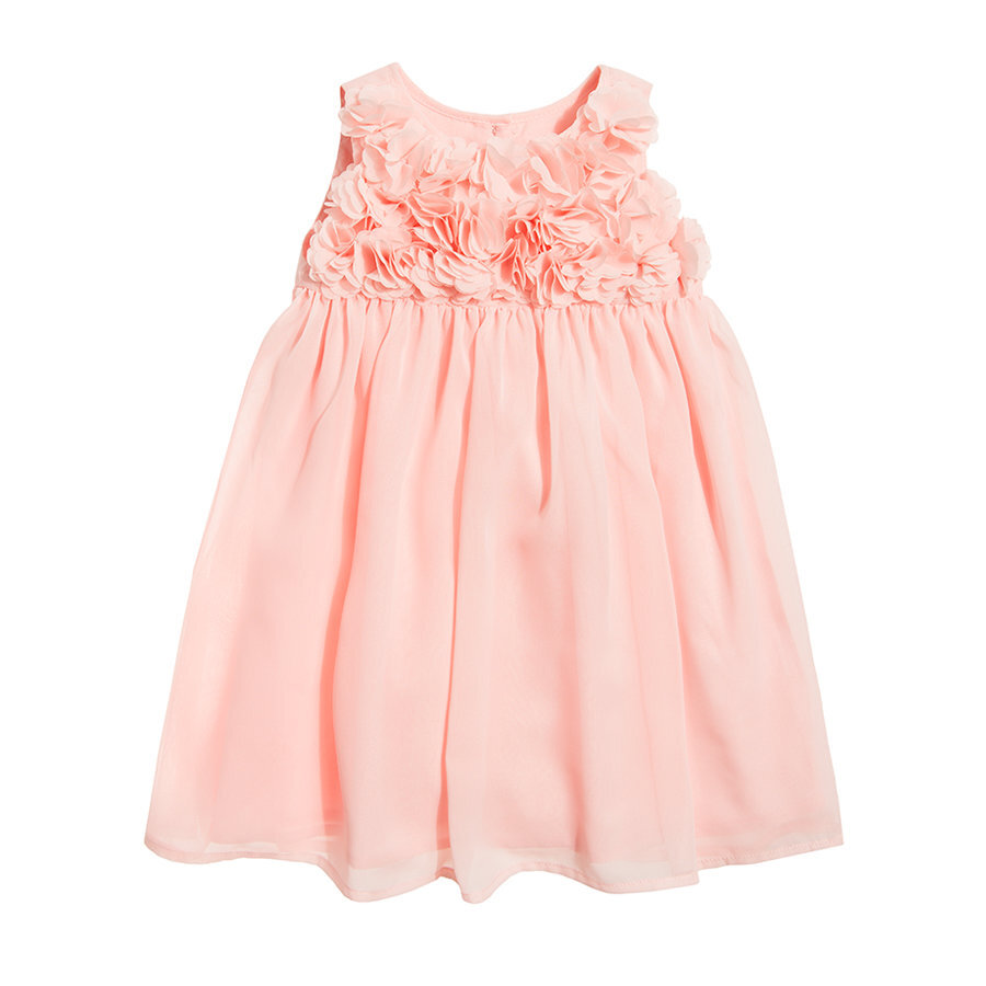 Cool Club berankovė suknelė mergaitėms, CCG1806568 kaina ir informacija | Suknelės ir sijonai kūdikiams | pigu.lt