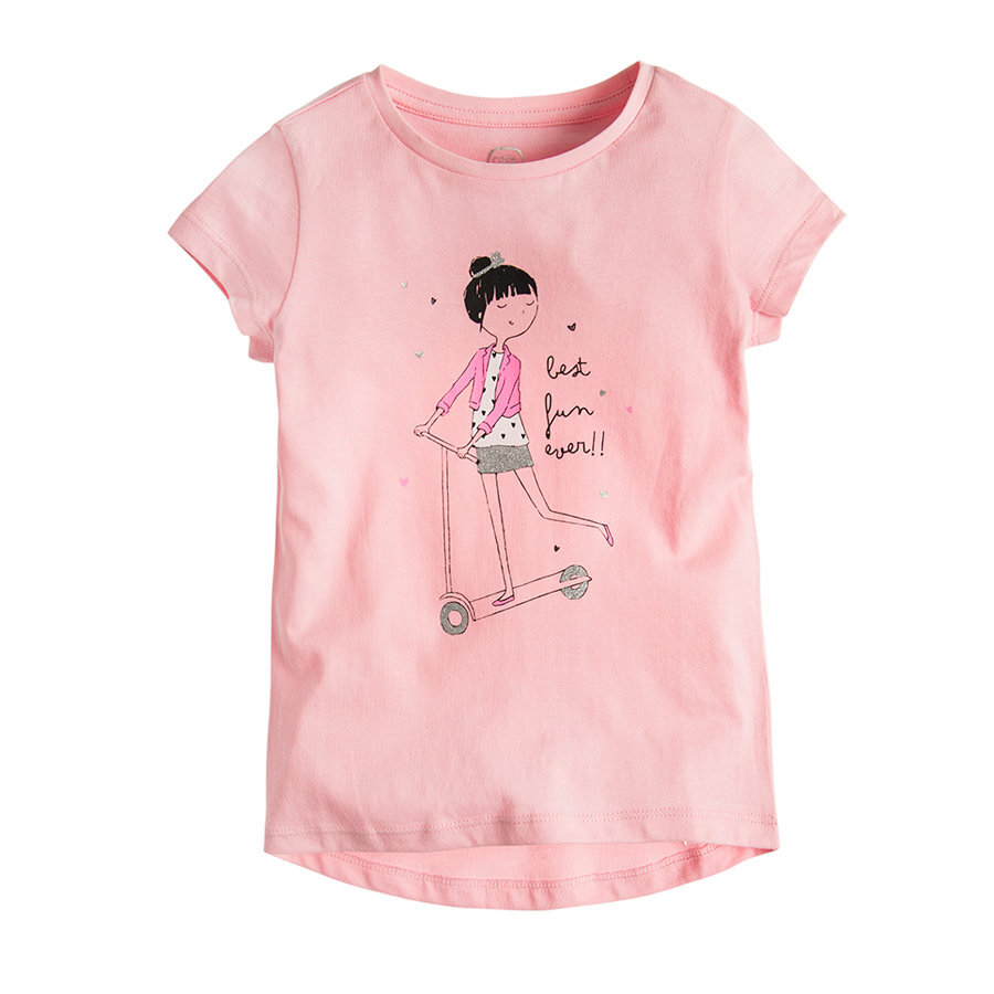 Cool Club marškinėliai trumpomis rankovėmis mergaitėms, CCG1815860 цена и информация | Marškinėliai mergaitėms | pigu.lt