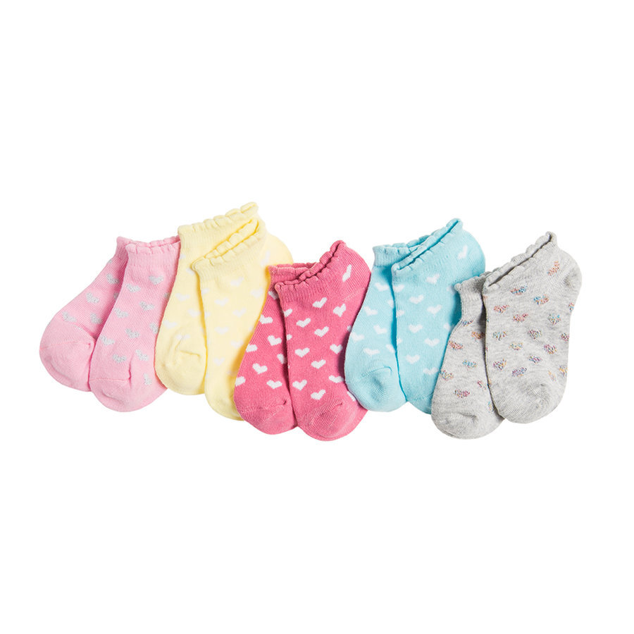 Cool Club kojinės mergaitėms, 5 poros, CHG1814672-00 цена и информация | Kojinės, pėdkelnės mergaitėms | pigu.lt