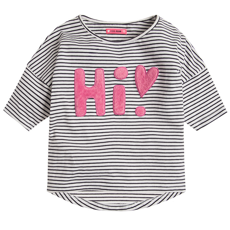 Cool Club marškinėliai 3/4 rankovėmis mergaitėms, CCG1824371 цена и информация | Marškinėliai mergaitėms | pigu.lt
