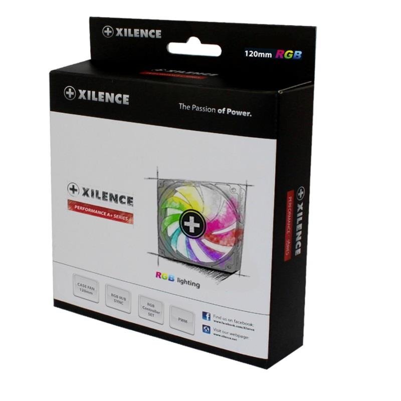 Xilence XF061 Performance A+ Serie XPF120RGB-SET kaina ir informacija | Kompiuterių ventiliatoriai | pigu.lt