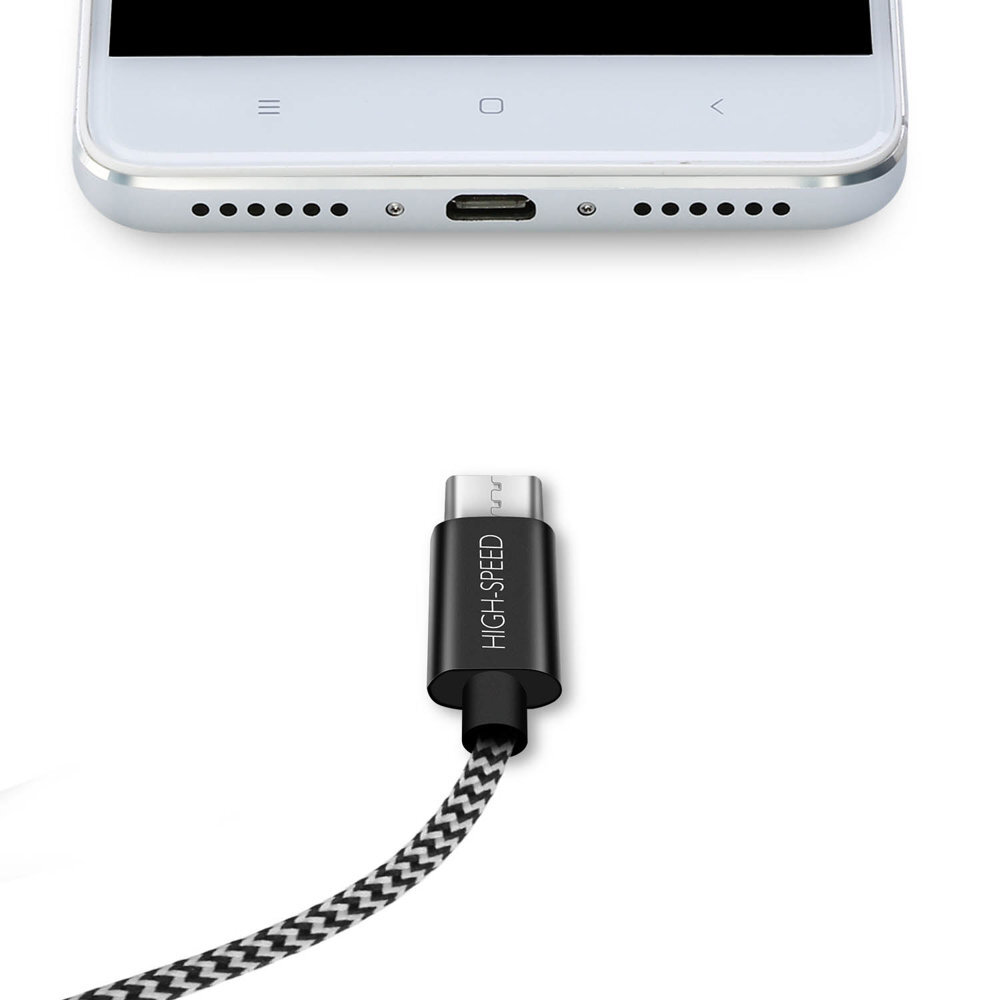 USB kabelis Dux Ducis K-ONE microUSB FastCharging 0.25m kaina ir informacija | Laidai telefonams | pigu.lt