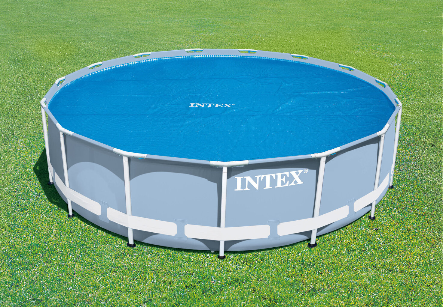 Baseino uždangalas Intex Solar 457 cm kaina ir informacija | Baseinų priedai | pigu.lt