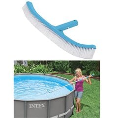 Щетка для очистки бассейна Intex, изогнутая, 40 см цена и информация | Аксессуары для бассейнов | pigu.lt