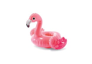 Pripučiamas gėrimų laikiklis Intex Flamingo 33x25 cm, 3 vnt. kaina ir informacija | Pripučiamos ir paplūdimio prekės | pigu.lt