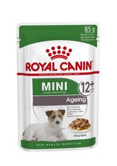 Royal Canin Karma Mini Ageing 12+ vyresnio amžiaus mažų veislių šunims, 12x85 g kaina ir informacija | Konservai šunims | pigu.lt