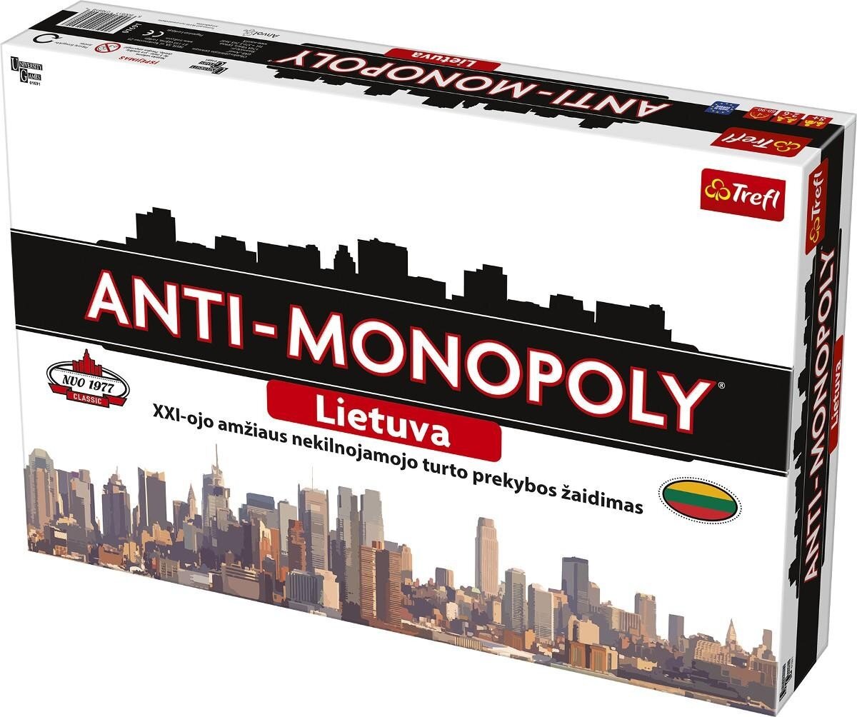 Stalo žaidimas Anti-monopoly, LV kaina ir informacija | Stalo žaidimai, galvosūkiai | pigu.lt