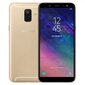 Samsung Galaxy A6 (2018), 32 GB, Single Sim, Gold цена и информация | Mobilieji telefonai | pigu.lt