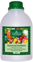 Agronom универсальное удобрение 500 мл цена и информация | Жидкие удобрения | pigu.lt